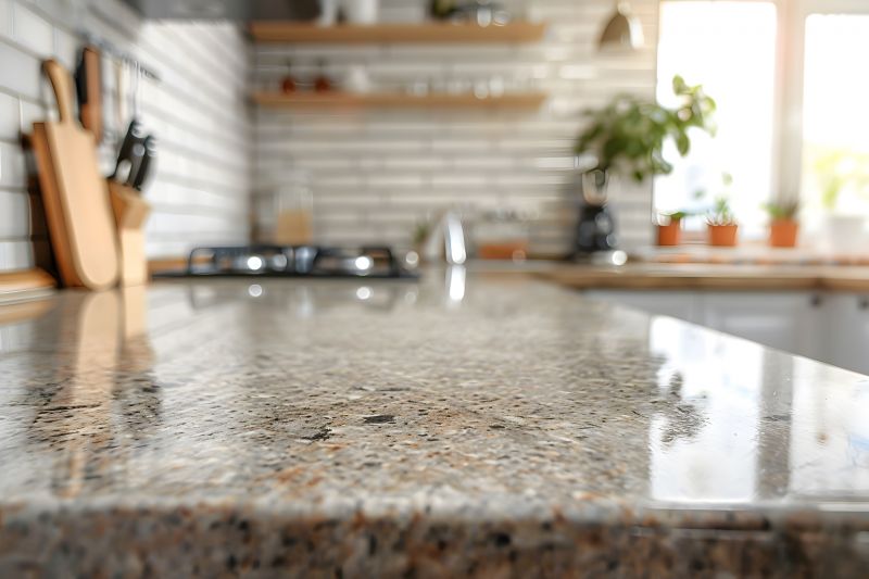 Modern Kitchen Granite Countertop